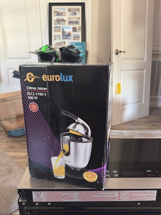 eurolux Other - Eurolux Stainless Steel Citrus Juicer - Silver